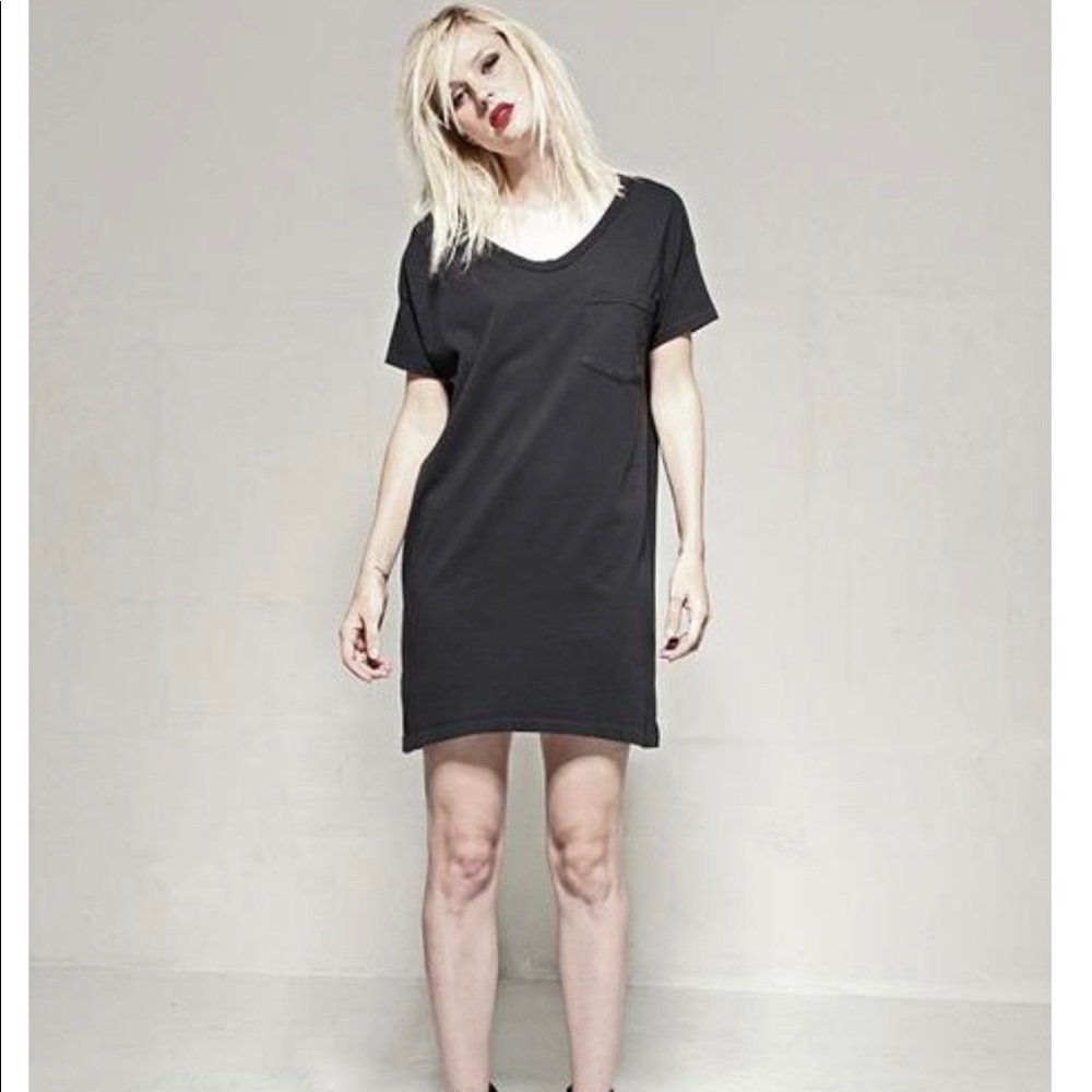 Madewell Skargorn #60 Tee Dress, Black Wash